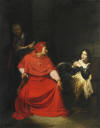 Paul Delaroche, Jeanne dArc est interroge par le cardinal de Winchester dans sa prison (1824).
