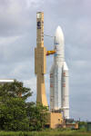 Ariane ES en cours de transfert