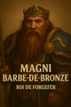 Dessine Magni Barbe-de-Bronze, roi des nains de Forgefer dans World of Warcraft: Vanilla, avec son nom et son titre en français à l'époque de Vanilla.