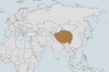 dessine moi distribution geographique sur une carte