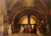 L'ordination de Jacques de Molay vue par François Marius Granet musée Calvet d"Avignon.