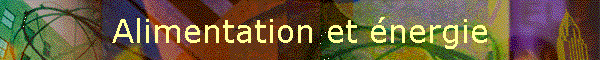 Alimentation et nergie