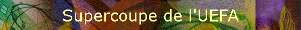 Supercoupe de l'UEFA
