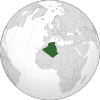 Description de l'image Algeria (centered orthographic projection).svg.
